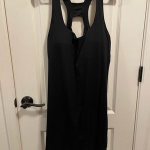 HALARA Racerback Dress with Pockets, Shorts, and Padded Chest